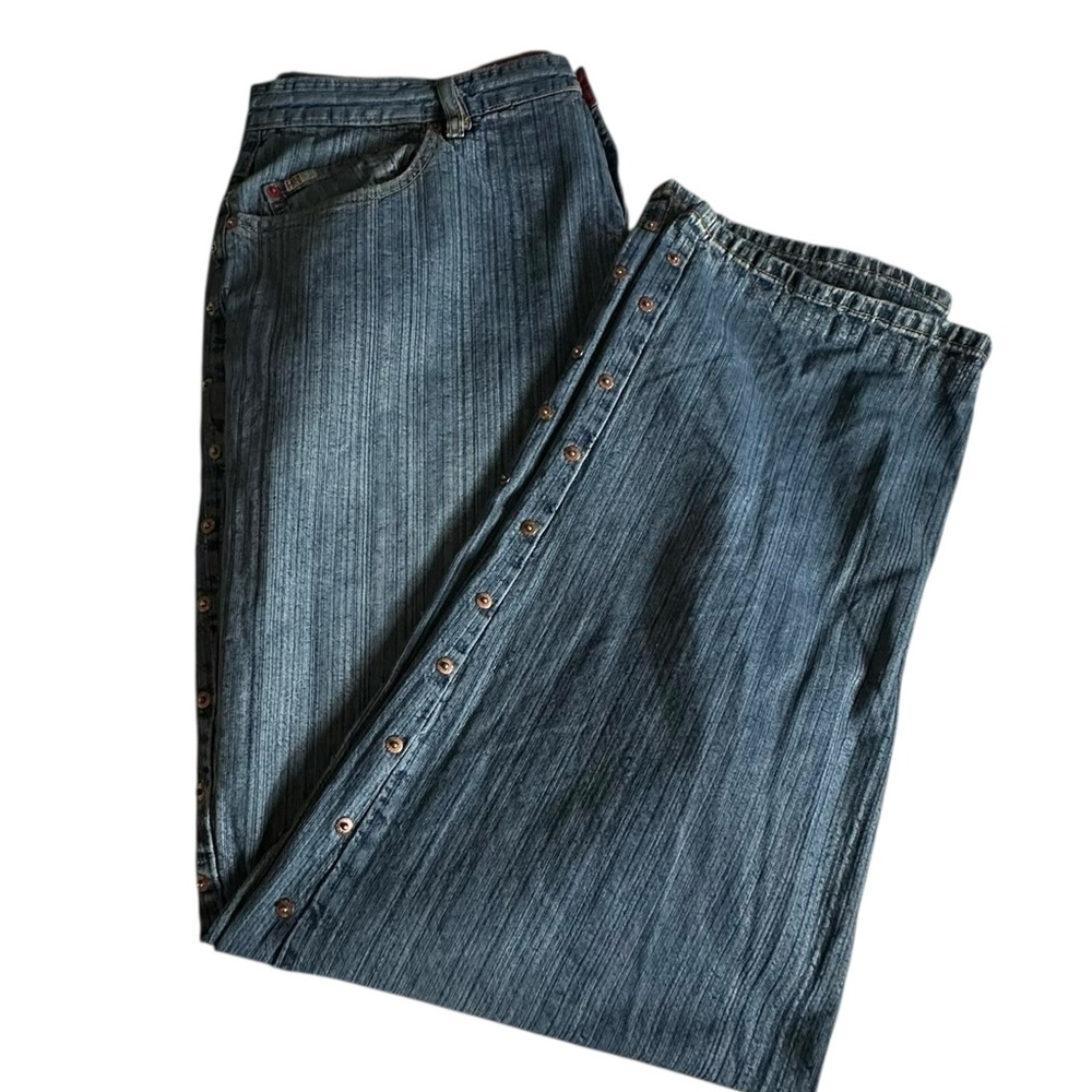 Indigo Red Men’s Jeans Lux Industrial Denim